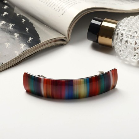 Hair hairpin "gradient" straight, 10.5 cm, mix-3