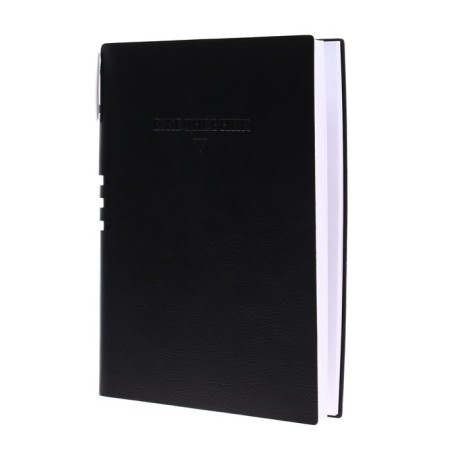 The diary is low, PVC cover, A5 format, 140 l, cell, with a pen, classic, mix-2