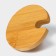 Lid for the tanks of the share, d = 5.5 cm, with a handle, bamboo
