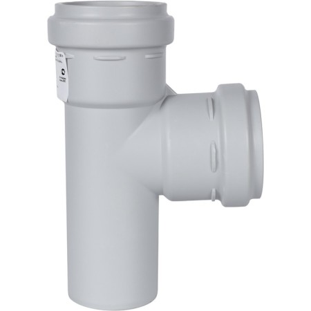 The sewer tee stout SKB-0016-585887, 58 x 58 mm, 87.5 °, silent-2