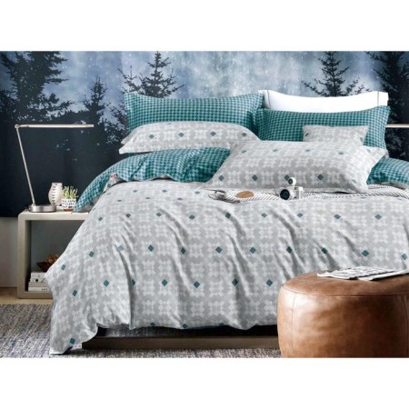 Bed linen euro, size 230x250 cm, 200x220 cm, 50x70 cm - 2 pcs, 70x70 cm - 2 pcs
