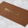 Gift envelope "Congratulations", embossing, designer paper, 22 × 11 cm