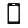 Baiga vertical, external 101x67 mm, internal 85x54 mm, software, black