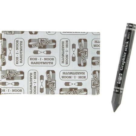Chernographic (whole-graphite) Koh-I-Noor 8971 HB, thickened