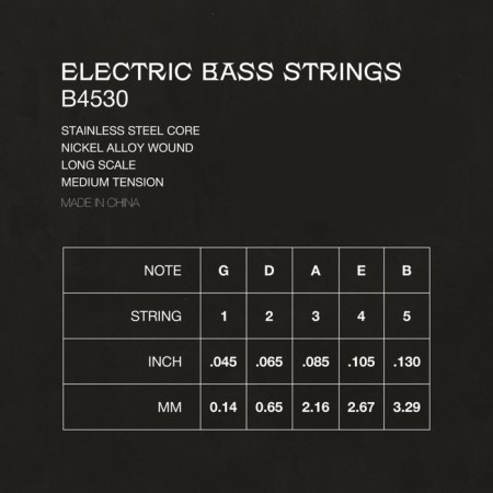 Strings for Bas Gitars Veston, B 4530-1