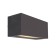 Street lamp Mantra Utah, E27, 1x20W, 250x110x110 mm, dark gray color