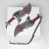 Souvenir weapon "Keosy blades", set 2 pcs., 43cm, polystyrene foam