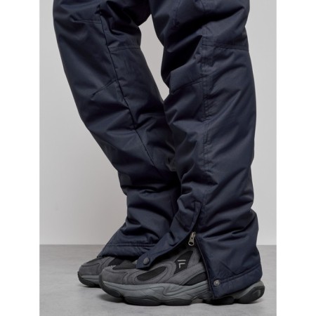 Semi-combinezone ski insulated male winter, size 48, dark blue color-12