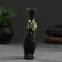 Figure "Cat Bagira straight" black 6x6x21cm