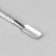Chaber bilateral, bent blade, hatchet, in a case, 12.6 cm, silver color