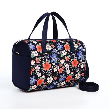 Lightning cosmetic bag, blue color