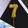 Candle for the cake, number "7", gold, 4 x 10 cm.