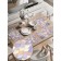 A set of napkins for setting the Tale Polyana table, rectangular, rounded edges, size 30x46 cm, 4 pcs