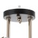 Chandelier 1188/2 E27 40W gold-black 48x15x24 cm