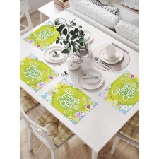 A set of napkins for setting the table 