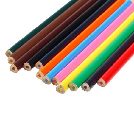 Color pencils, 12 colors, trihedral, my little pony-5