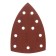 Triangle Abrasive Denzel 738667, on the thief. Submit, p 240, 150x150x100 mm, 5 pcs.