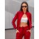 Female ishomine is a suit, size 46, burgundy color
