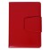 Deliciper of Leduced A5, 160 Prestige sheets, solid cover, artificial leather, magnetic straps, red