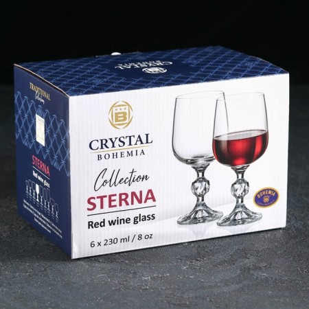 Set of glasses for the wine Sterna, 230 ml, 6 pcs-3