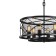 Suspension chandelier MESH 580 mm, E27 360W