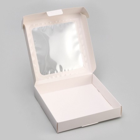 Self -charged box, white, 16 x 16 x 3 cm-3