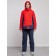 Ski costume is women's winter, size 52, red color