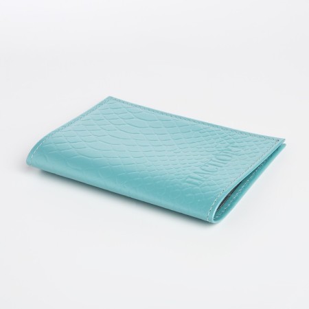 TEXTURA passport cover, blue color-2