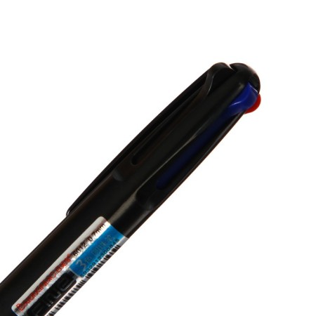 Handle Automatic ball 3-colored, rod 0.8 mm, with a rubber holder, mix-3