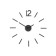 Blink wall clock, black