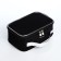 Cosmetic bag with lightning, black color