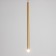 Lukas Soft Lumber LED 5W 4000K matte gold 2x2x60-160cm