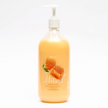 Liquid cream soap Grass Milana "Milk and Honey", 1 liter-3
