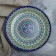 Lryagan Round Rishtan Ceramics, 41cm, brown-blue ornament