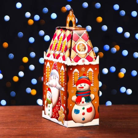 Gingerbread gift box 14.6 x 8.2 x 32 cm-2