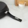 Granite Star pan, d = 30 cm, plastic handle, anti -stick coating, black color