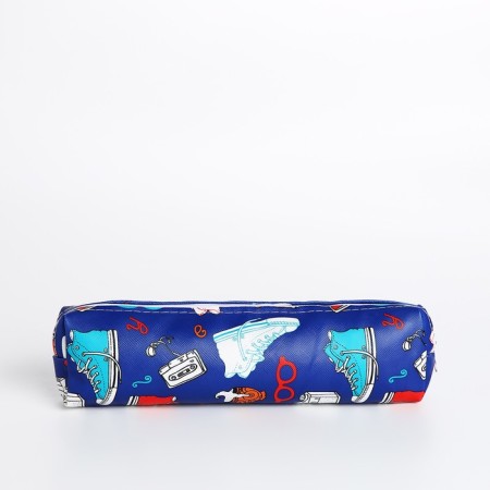 Lightning cosmetic bag, blue color-1