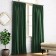 Set of curtains "Kim", size 200 x 270 cm - 2 pcs, emerald