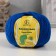 Yarn "caramel" 100% acrylic 175m/50g (019 cornflower)