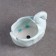 Swans pot of 9x5x7cm, mix