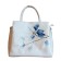 Women's bag Eleganta Beige flora