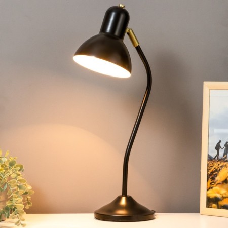 Oscar table lamp 1x40W E27 Black 20.5x14.5x56cm Risalux-1