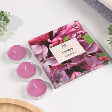 A set of tea candles flavored 
