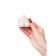 Candle Pecado BDSM "Women's Silhouette", white color, 49 g