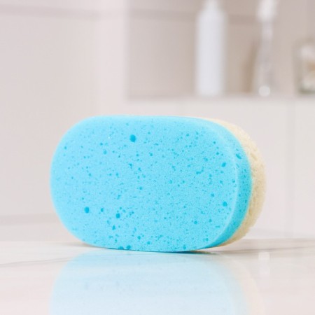 Body sponge "oval", color mix-1