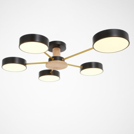Light 35434/5 LED 120W 3000-6000k black-gold 64x78x13.5 cm Bayerlux
