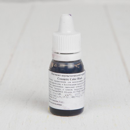 Pigment Cosmetic Non -Great Black Cosmetic Color, Black, 10 ml-1