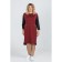 Women's dress, size 54, red color