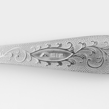 Tablespoon "Dubrava", h = 19.6 cm, thickness 2 mm, silver color-3