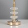 Martina table lamp E27 40W gold 20x20x40 cm Risalux